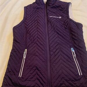 Free Country Purple Chevron Quilted Vest